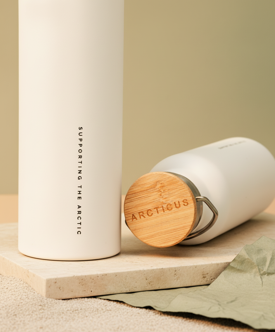 Botella térmica de acero inoxidable