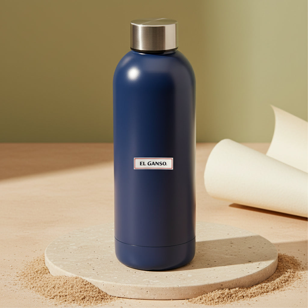 Stainless steel thermal bottle