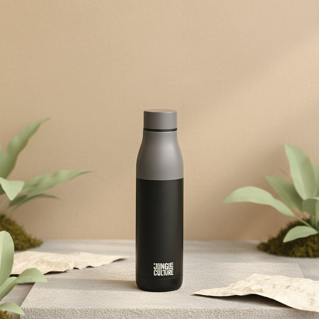 Botella reutilizable de acero inoxidable