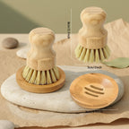 Eco-friendly kitchen cleaning brushes 