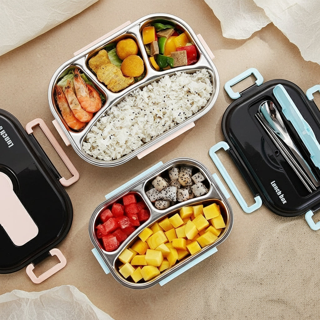 Fiambrera Bento con aislamiento dieléctrico