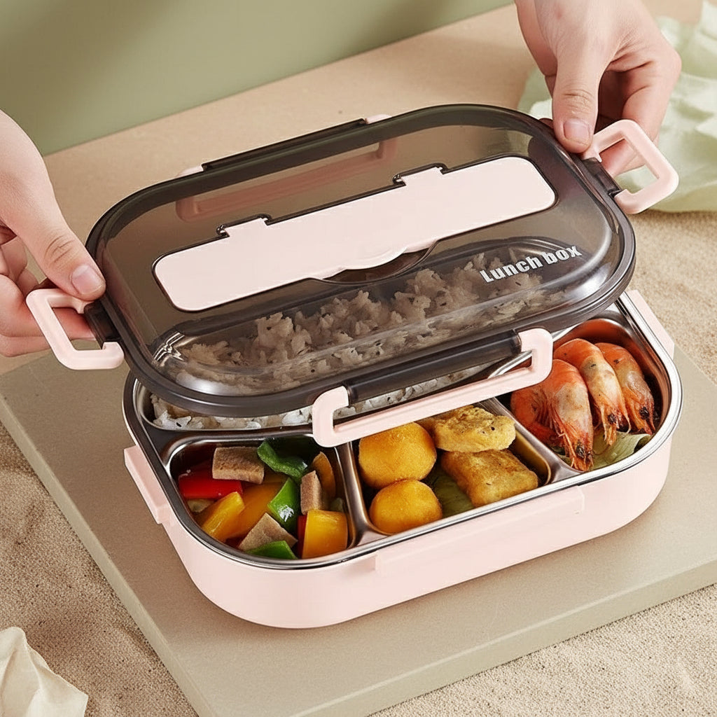 Fiambrera Bento con aislamiento dieléctrico